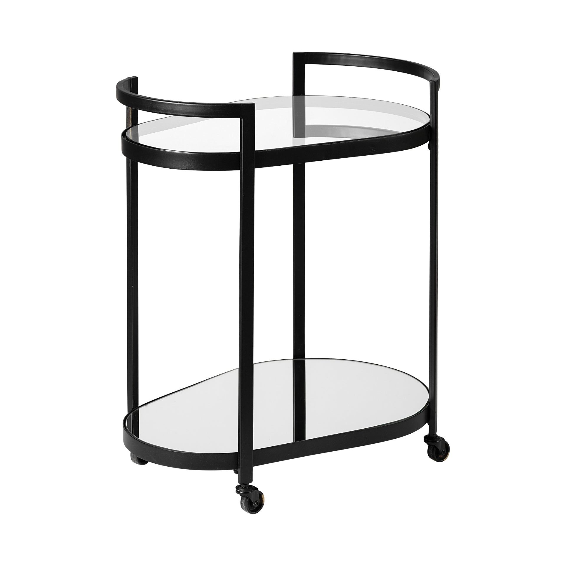 Willow Bar Cart - Furniture - Black Rooster Maison