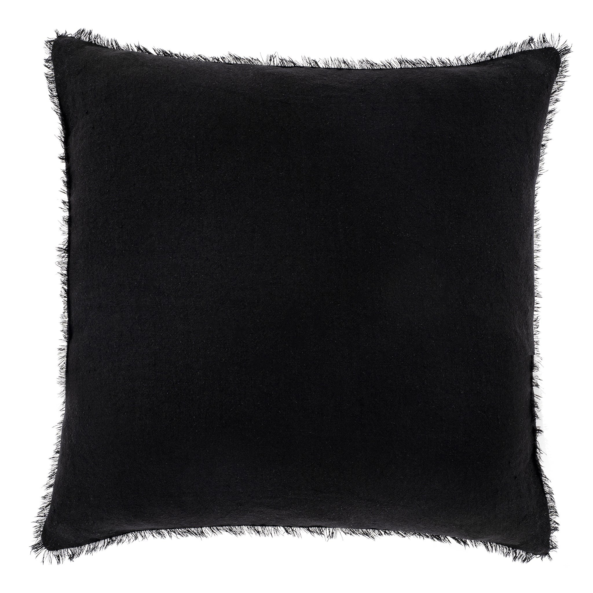 Euro Black Pillow
