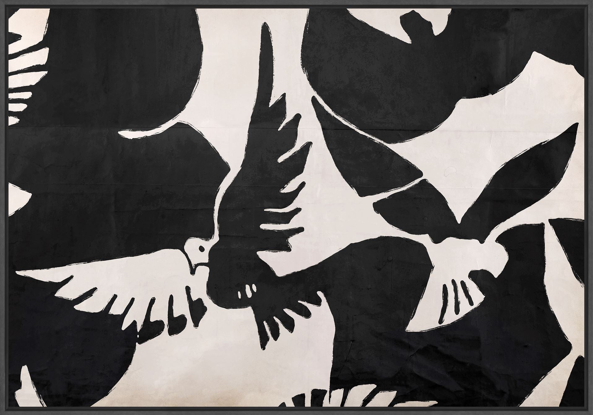 Oiseaux in Acrylic - Wall Art - Black Rooster Maison