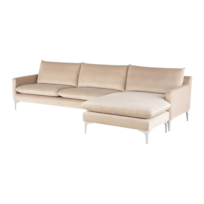 Cooper Nude Sectional - Black Rooster Maison
